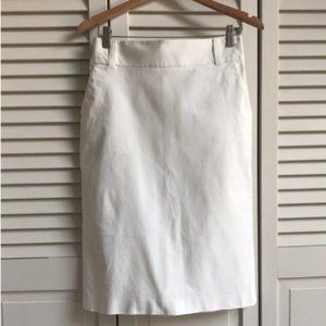Banana Republic High-waisted Cotton Pencil Skirt